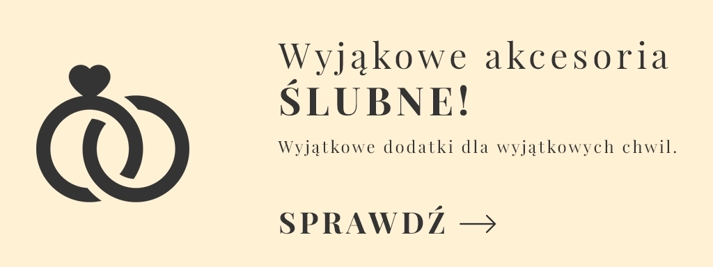 wyjątkowe akcesoria ślubne handmade